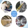 Frasco conta-gotas de vidro fosco spot frasco dividido ácido hialurônico amostra essência frasco vazio cosméticos viagem portátil