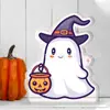 Em Estoque Fornecimento Direto Transfronteiriço Halloween Acrílico Transparente Comércio Exterior Popular Decoração de Casa Ornamentos Fábrica