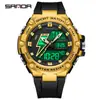 Reloj Estudiante Sanda Modelo de Precio Especial para Adolescentes, Reloj Electrónico Multifuncional Impermeable, Reloj Deportivo Táctico, Excedente de Fábrica