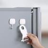 Gancho Magnético, Pegatina Magnética Fuerte para Refrigerador con Soporte de Carga, Gancho Adhesivo para Parte Trasera de Puerta, Pegatina Magnética Estilo Japonés, Gancho Magnético para Escritorio de Dormitorio, Respaldo Adhesivo