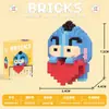Nuevos Bloques de Construcción de Dibujos Animados Transfronterizos, Bloques de Ensamblaje de Micropartículas, Juguetes para Niños, Juguetes de Caja Sorpresa de Puesto Callejero, Regalos