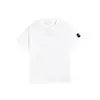Versión Alta Exportación Transfronteriza Nuevo S t O Piedra Brújula Color Puro Pulsera Camiseta de Manga Corta Cuello Redondo Tendencia para Hombre