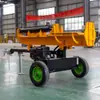 Fábrica de Origem Divisora de Lenha por Tração 6,5 HP Divisora de Lenha Combustível Divisora de Lenha Hidráulica com Rodas