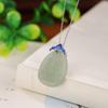 Yilu prata S925 prata esterlina Hetian jade zachilam pingente de jade pingente de jade personalizado nicho étnico pingente