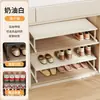 Los estantes escalonados del zapatero son retráctiles y ahorran espacio, una herramienta mágica para guardar zapatos con un soporte para zapatos de doble capa para la entrada