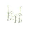 Estante de hierro colgante para puertas de gabinetes, estante de almacenamiento de especias para puertas de gabinetes de cocina con ganchos, estante de condimentos montado en la pared, personalizable