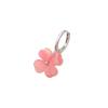 Aretes de Flor de Hada Luna Blanca Estilo Francés, Temperamento Suave y Elegante Estilo Ins, Pinzas para Oreja de Trébol de Cuatro Hojas de Alta Gama