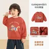 Ropa infantil Kaka Panda, sudadera con forro polar para niños, prenda de invierno para niños, ropa de invierno para niñas, ropa de otoño/invierno para bebés y niños pequeños