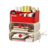 Caja de Almacenamiento de Escritorio Caja de Almacenamiento Tipo Cajón Dormitorio Estudiantil Escritorio Organizador de Papelería Posición de Trabajo de Oficina Estante