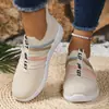 Zapatos Deportivos Casuales de Malla para Mujer Temu Transfronterizos de Primavera para el Trayecto Diario, Zapatillas de Running de Caña Baja Cómodas y Transpirables para Mujer
