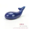 Descanso de caneta cerâmico fofo estilo japonês com vegetais e frutas, porta-pincel mini, porta-canetas gatinho, pequeno ornamento artístico e criativo