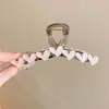 Pinza de Garra de Acrílico Estilo Coreano para Mujer 2025 Nuevo Tamaño Grande para Cabello Grueso, Pinza de Tiburón de Gama Alta para la Parte Posterior de la Cabeza