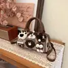 Diseño Creativo Muñeca Paw Patrol Boston Bolso Pequeño de Mano Mujer 2026 Nuevo Bolso Cruzado de Mezclilla Estilo Bowling