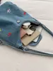 Nova Bolsa Três em Um Feminina de Verão 2026: Mochila, Bolsa de Ombro, Bolsa Transversal, Estilo Coreano Casual Artístico Jeans Bolsa para o Dia a Dia