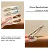 Pinza para el pelo de lunares dopamina estilo coreano para mujer, nuevo modelo 2026, pinza para flequillo lateral, pasador, pinza de pico de pato, accesorio para el cabello