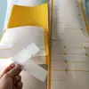 Procesamiento de troquelado película difusora película difusora película uniforme troquelado pantalla de retroiluminación LED de gran tamaño película reflectante