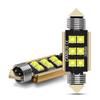 Luz LED de lectura para coche 3020 luz de doble punta 6smd luz de techo 31/36/39/41/44mm luz de matrícula