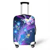 Funda Protectora Elástica para Maleta con Estampado de Mariposas Transfronteriza, Cubierta Antipolvo para Maleta de Carrito, Funda de Poliéster a Prueba de Polvo para Maleta de Viaje