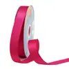 Cinta de Poliéster de Color Sólido, Rollo Grande de 2.5 cm, Cinta para Frutas, Cinta Floral, Cinta para Repostería, Cinta para Empaquetar Cajas de Regalo con Flores