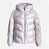 Chaqueta corta de plumón cómoda, ligera y sin presión con 95% de plumón de ganso blanco, abrigo cálido unisex con capucha para invierno 086