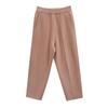 Pantalones Clásicos Mejorados de Cachemira Pura para Mujer Cuatro Vacíos Gruesos Cálidos Tejidos Pantalones de Abuelita Holgados Adelgazantes Leggings