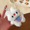 Chaveiro de Pelúcia Grande Desenho Animado Criativo Gatinha Kt Boneca Coração Pingente Brinquedo Pequeno Presente Acessórios