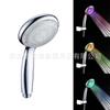 Boquilla led de flash colorido led cambio de color automático pequeña ducha colorida luminosa ducha 8008-A28