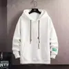 Sudadera verde 2026 nuevo top con capucha para mujer otoño e invierno estilo coreano holgado de manga larga