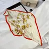 Lenço de Seda Coreano Fácil de Cuidar e Resistente a Amassados, Lenço Decorativo Pequeno para Pescoço com Padrão Paisley Listrado Bolinhas Diamante Fashion Retrô, Lenço de Cabeça, Lenço