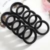 Ligas para el cabello que no dañan el cabello, Ligas para el cabello sencillas, Duraderas, Anillos de toalla sin costuras, Al por mayor, Ligas para el cabello de alta elasticidad, Accesorios para el cabello, Alta elasticidad