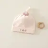 Gorro para Bebé Recién Nacido, Estilo de Doble Capa, Gorro de Algodón Puro para Bebés, Gorro Protector para Recién Nacidos, Transpirable y que no Sudoroso