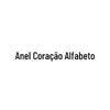 Anel letra coração de pêssego