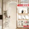 Juego de ducha termostático simple para baño, cabezal de ducha con aumento de presión, sistema de ducha completo