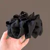 Pinza para el Cabello de Nube de Gran Volumen para Mujer, Pinza para el Cabello de Moño Burbuja Negra de Alta Gama, Pasador para la Parte Posterior de la Cabeza, Pinza de Tiburón