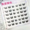 Tiras de Pestañas Pequeñas Estilo Ciervo sin Pegamento, Naturales y Ligeras, Estilo Princesa Linda para la Temporada de Regreso a Clases, Pestañas Postizas Estilo Deseo Puro Natural