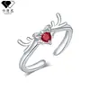Krr-36 Producto de Venta Caliente Transfronterizo Yilu You Ni Anillo para Mujer, Diseño Original de Kamanqi, Sensación de Lujo Ligero de Alta Gama, Joyería de Anillo de Circonita Brillante