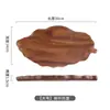 Bandeja Creativa de Calabaza de Bergamota Plato de Madera de Pie Alto para Bergamota Base de Calabaza Verde Natural Soporte