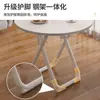 Mesa redonda mesa de comedor plegable mesa para el hogar habitación de alquiler de apartamento pequeño uso mesa y sillas simples para comer mesa cuadrada puesto conveniente