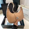 Bolsas Coreanas de Nicho de Luxo Novo Estilo Outono e Inverno 2025 Moda Simples Bolsa Transversal Feminina Bolsa de Ombro Único de Axila
