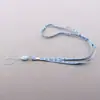 Estoque Disponível de Fábrica 45cm Lanyard de Rosto Sorridente Lanyard Longo de Brinquedo Lanyard para Crachá de Estudante Permissão de Trabalho Lanyard para Celular