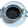 Soporte para foco MR16 agujero 65-75mm anillo de superficie de copa de lámpara LED carcasa de lámpara de techo empotrada tarjeta frontal ajustable