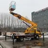 Suministro Directo de Fábrica de Vehículo de Trabajo Aéreo Autopropulsado de un Solo Cilindro de Carrocería Ancha 30.5 Jiangling Shunda y Vehículo de Plataforma Elevadora Aérea