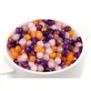 Bolas de taro grandes de tres colores temperatura ambiente cocción rápida perlas de bolas de taro grandes de colores taro fresco tangyuan taiwanés postre ingredientes para hornear