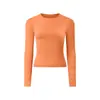 Camiseta Deportiva Casual de Manga Larga Antibacteriana Transpirable Ajustada para Yoga, Running, Entrenamiento, Top de Fitness