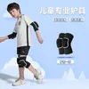 Juego personalizado de equipo de protección deportiva para niños con esponja engrosada, rodilleras anticolisión, tobilleras, muñequeras, coderas para fútbol, patinaje y baile
