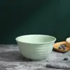 Tigela de Arroz de Palha de Trigo Tigela de Sopa Japonesa Tigela de Ramen Comercial Espessada Tigela de Salada Tigela de Arroz Doméstica Tigela Pequena Louça Atacado