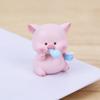 Adornos creativos de cerdito para coche, consola central de coches de famosos de Internet, accesorios para coche, bonitas decoraciones para tartas de escritorio de oficina