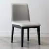Silla de Comedor de Madera Maciza Lujo Ligero Silla con Respaldo Suave Silla para el Hogar Moderna Simple Nórdica Restaurante Hotel Mesa y Sillas de Comedor