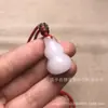 Pendente de Jade Dourado Natural em forma de cabaça, Pingente de Jade Branco Unissex Universal, Venda Direta da Fábrica