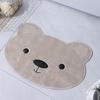 Alfombrilla Antideslizante para Baño Ducha Bañera Infantil Bañera Inodoro Dibujos Animados Felpudo Impermeable Felpudo para Pies Alfombrilla de Piso para Baño del Hogar